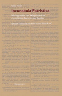 Abbildung von: Incunabula Patristica - Hiersemann, A