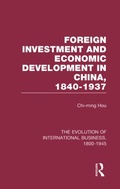 Cover: Foreign Invest Econ China V8 - Routledge