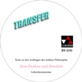 Cover: Transfer. Die Lateinlekt&uuml;re / Vom Denken und Handeln LK - Buchner, C.C.
