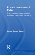 Cover: Private Investment India V5 - Routledge