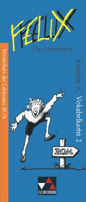 Abbildung von: Felix - Ausgabe A. Unterrichtswerk für Latein / Felix A Vokabelkartei 2 - Buchner, C.C.
