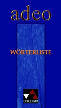 Cover: adeo / adeo W&ouml;rterliste - Buchner, C.C.