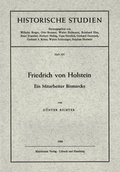 Cover: Friedrich von Holstein - Matthiesen
