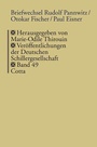 Cover: Briefwechsel (Veröffentlichungen der Deutschen Schillergesellschaft, Bd. 49) - Cotta