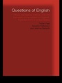 Cover: Questions of English - Routledge