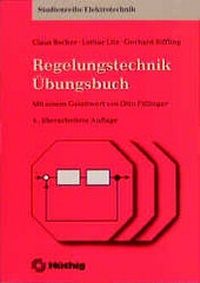 Enlarge image Cover: Regelungstechnik - Hüthig Jehle Rehm