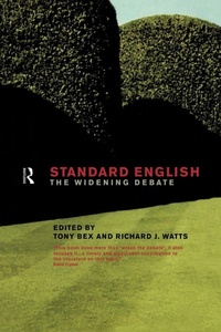 Enlarge image Cover: Standard English - Routledge