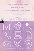 Cover: The Convergence of Distance and Conventional Education - Routledge
