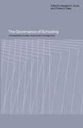 Cover: The Governance of Schooling - Routledge