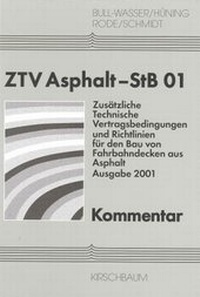Abbildung von: ZTV Asphalt-StB 01 - Kommentar - Kirschbaum