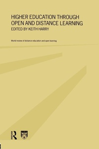 Enlarge image Cover: Higher Education Through Open and Distance Learning - Routledge