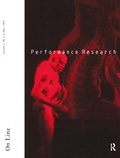 Cover: Performance Research - Routledge