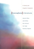 Cover: Francophone Literatures - Routledge