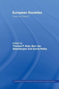 Enlarge image Cover: European Societies - Routledge
