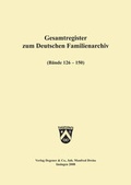 Cover: Deutsches Familienarchiv. Ein genealogisches Sammelwerk - Degener