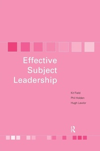Enlarge image Cover: Effective Subject Leadership - Routledge