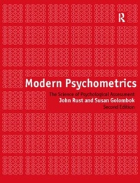 Enlarge image Cover: Modern Psychometrics - Routledge