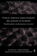 Cover: Public Service Employment Relations in Europe - Routledge