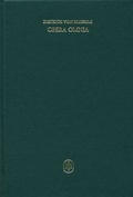 Cover: Opera omnia, Tomus III. Schriften zur Naturphilosophie und Metaphysik - Meiner