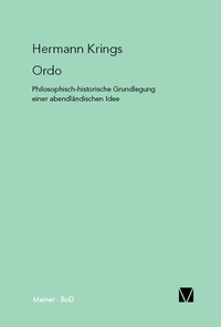 Enlarge image Cover: Ordo - Meiner