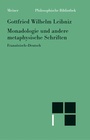 Bild: Monadologie und andere metaphysische Schriften - Meiner