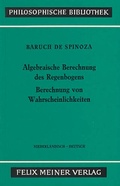 Cover: Algebraische Berechnung des Regenbogens - Berechnung von Wahrscheinlichkeiten - Meiner