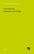 Cover: Deskriptive Psychologie - Meiner