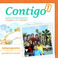 Enlarge image Cover: Contigo A / Contigo A Audio-CD Hörverstehen 1 - Buchner, C.C.