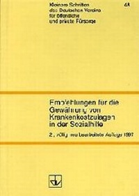 Abbildung von: Empfehlungen für die Gewährung von Krankenkostzulagen in der Sozialhilfe - Lambertus
