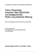 Cover: "Klassische" Antike und moderne Demokratie - Hansen-Schmidt, Hans