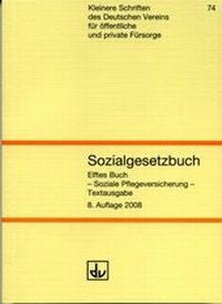 Abbildung von: Sozialgesetzbuch Elftes Buch (SGB XI) - Lambertus