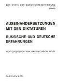 Cover: Auseinandersetzungen mit den Diktaturen - Hansen-Schmidt, Hans