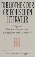 Cover: Der Kommentar zum Evangelium nach Matt&auml;us - Hiersemann, A