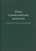 Cover: Flores considerationum amicorum - Hansen-Schmidt, Hans