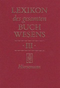 Cover: Lexikon des gesamten Buchwesens - Hiersemann, A