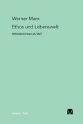 Cover: Ethos und Lebenswelt - Meiner