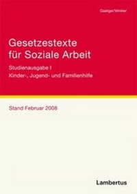 Abbildung von: Gesetzestexte für Soziale Arbeit - Lambertus