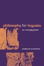 Cover: Philosophy for Linguists - Routledge