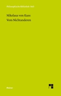 Cover: Vom Nichtanderen - Meiner