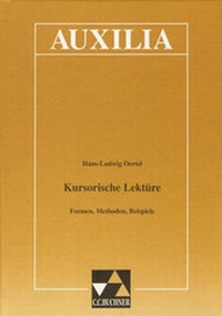 Abbildung von: Auxilia / Kursorische Lektüre - Buchner, C.C.