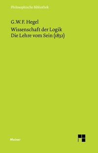 Enlarge image Cover: Wissenschaft der Logik. Erster Teil - Meiner