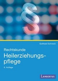 Abbildung von: Rechtskunde Heilerziehungspflege - Lambertus