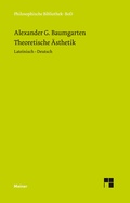 Cover: Theoretische &Auml;sthetik - Meiner