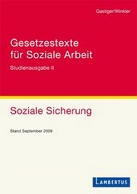 Abbildung von: Gesetzestexte für Soziale Arbeit - Lambertus