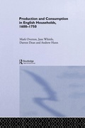 Cover: Production and Consumption in English Households 1600-1750 - Routledge