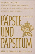Cover: Urban V. (1362-1370) - Hiersemann, A