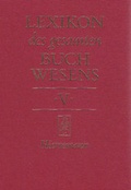 Cover: Lexikon des gesamten Buchwesens - Hiersemann, A