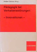 Cover: P&auml;dagogik bei Verhaltensst&ouml;rungen - Innovationen - Verlag Julius Klinkhardt