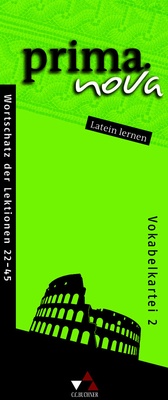 Abbildung von: prima.nova Latein lernen / prima.nova Vokabelkartei 2 - Buchner, C.C.