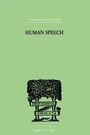Cover: Human Speech - Routledge